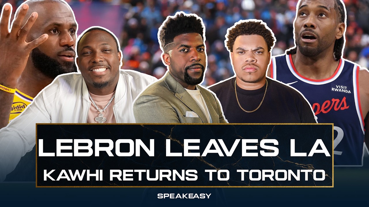 Acho, Shady & Carebear React To LeBron Leaving Lakers, Kawhi’s Raptors Return & MORE!