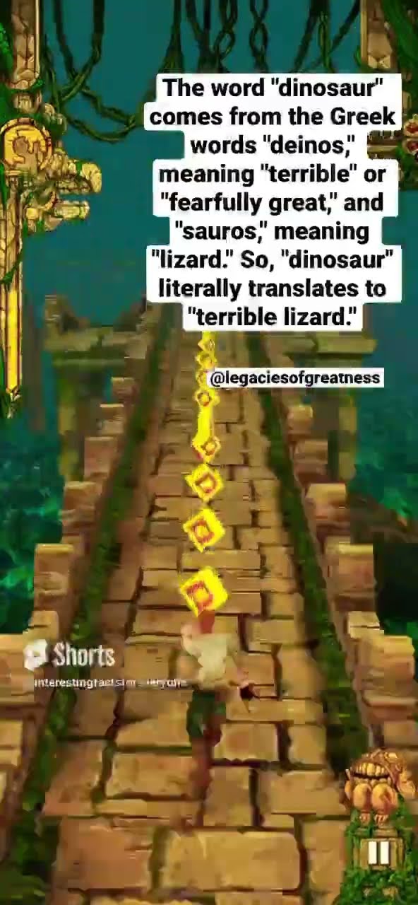 Where Does Word Dinosaur Come From shorts YouTube Where Does Word Dinosaur Come From shorts YouTube