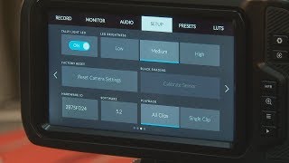 BlackMagic Pocket 4K Обзор меню на русском. Премьера в России на Крымском Медиафоруме