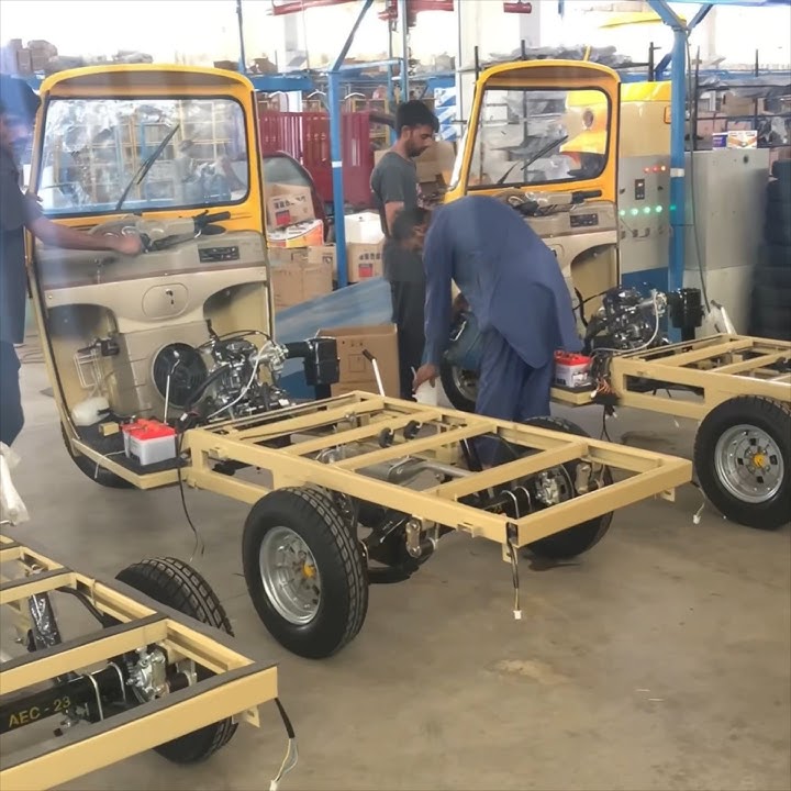 The powerful 9  Seater Sazgar  Auto Rickshaw Manufacturing in Factory ||Best Quality Rickshaw ||