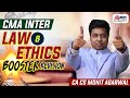 CMA Inter - LAW & ETHICS Booster Revision | MEPL- Mohit Agarwal