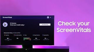 Using ScreenVitals on your Samsung TV screenshot 5