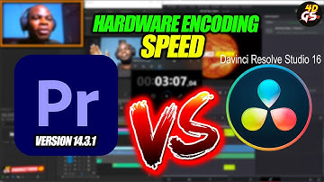 Premiere Pro vs DaVinci Resolve Studio - NVENC Hardware Encoding: SPEED COMPARISON