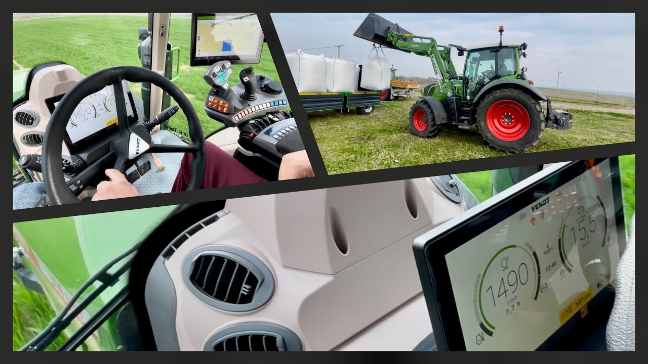 BUĞDAYLAR BÜYÜYOR ÜRE ZAMANI | FENDT 314 vs AMAZONE