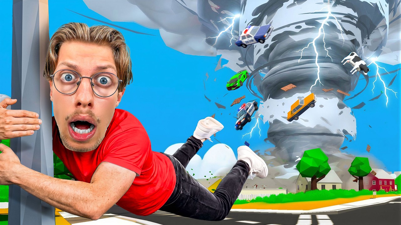 J'ai Survécu à une Tornade dans Wobbly Life !