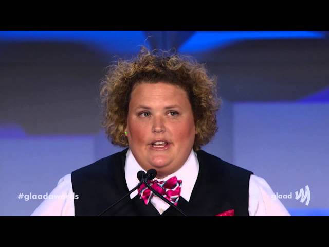 Fortune Feimster's side-splitting monologue at #glaadawards class=