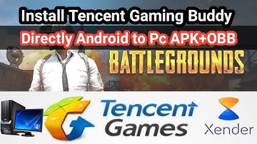 PUBG | How to install PUBG MOBILE  in Tencent Gaming Buddy Without wasting internet 2019