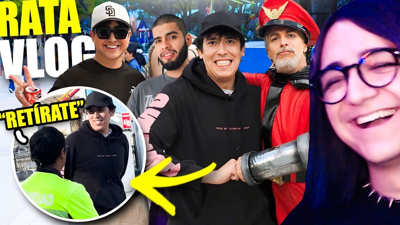 sergio reacciona 👉 FUI A SIX FLAGS PERO ME SACARON DEL PARQUE xd