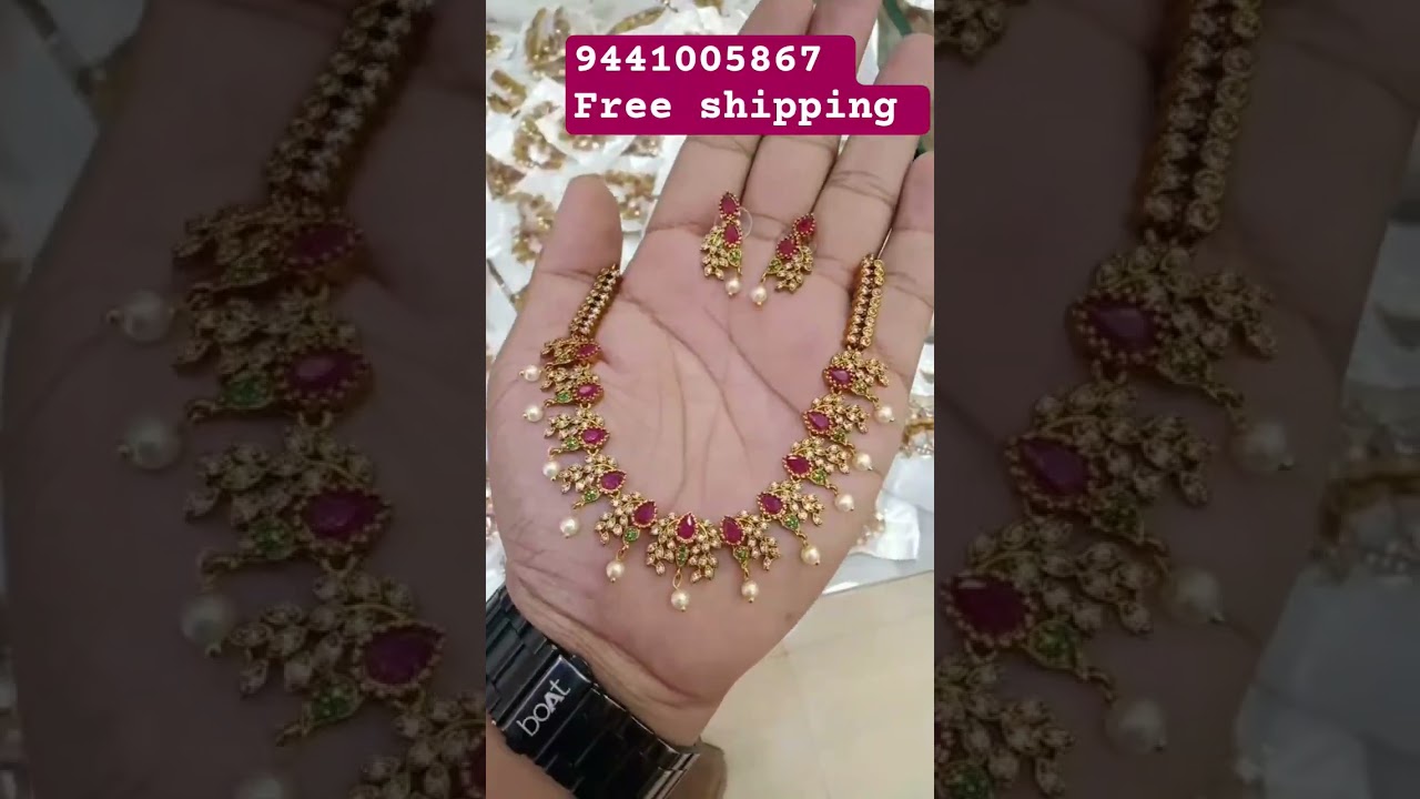 wholesale prices One gram gold jewellery