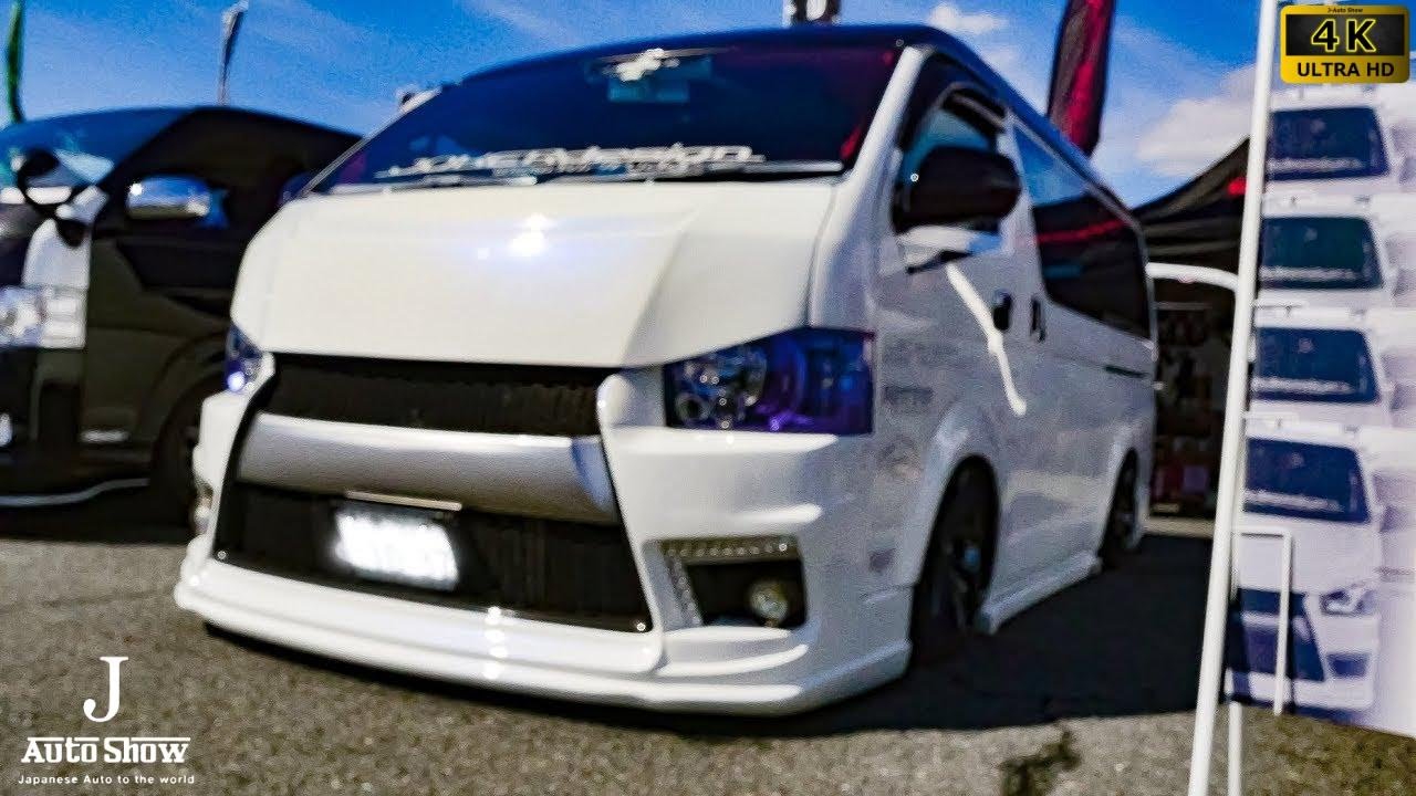 4K)JOKER DESIGN TOYOTA HIACE 200 modified 2 - YouTube