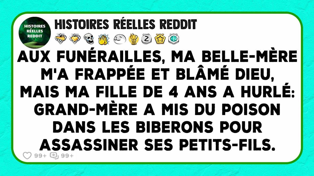 Aux funérailles, ma belle-mère m'a frappée et blâmé Dieu, mais ma fille de 4 ans a hurlé...