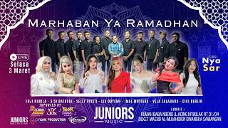 LiveStream Juniors Music Edisi Ramadhan 1447 H |   Selasa 3 Maret 2026