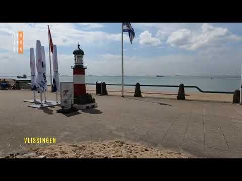 FIETSEN IN ZEELAND o.a. Domburg, Zoutelande, Vlissingen, Middelburg - 4K