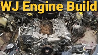 Finally Building My Engine Jeep Grand Cherokee WJ Project 'Cheap Jeep' 4.7