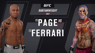 UFC 4 Joker vs Page