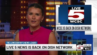 VIDEO: WCSC is back on DISH