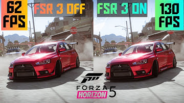 How to install stable fsr 3 in forza horizon 5 ,mod link+step by step tutorial+fps test
