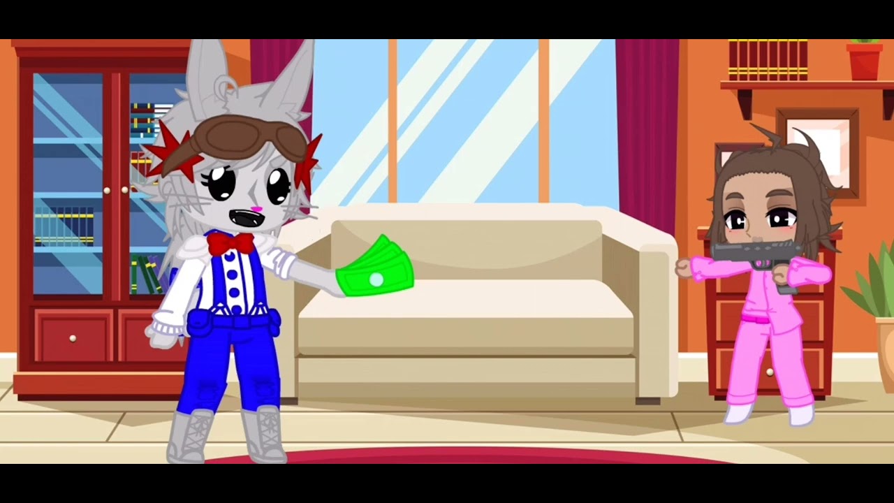 Mr.hopp's Playhouse 1 gacha club Ребенок с пистолетом