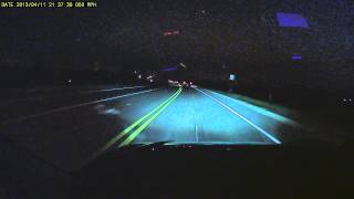 STi-R and Redline all Ka segments on RDR-on vs 34.7 Ka Run 1