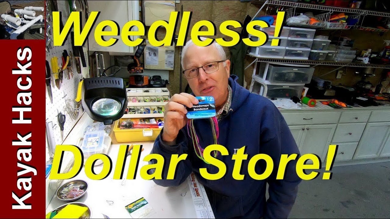 DIY Weedless Hooks(Option 1) - 2 Dollar Store Options 
