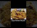 Soya Paneer Biryani Recipe l #cooking #shorts #ytshorts #JB creationandkitchen