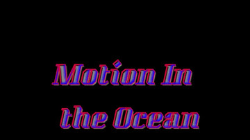 Dahved Levy Motion In The Ocean