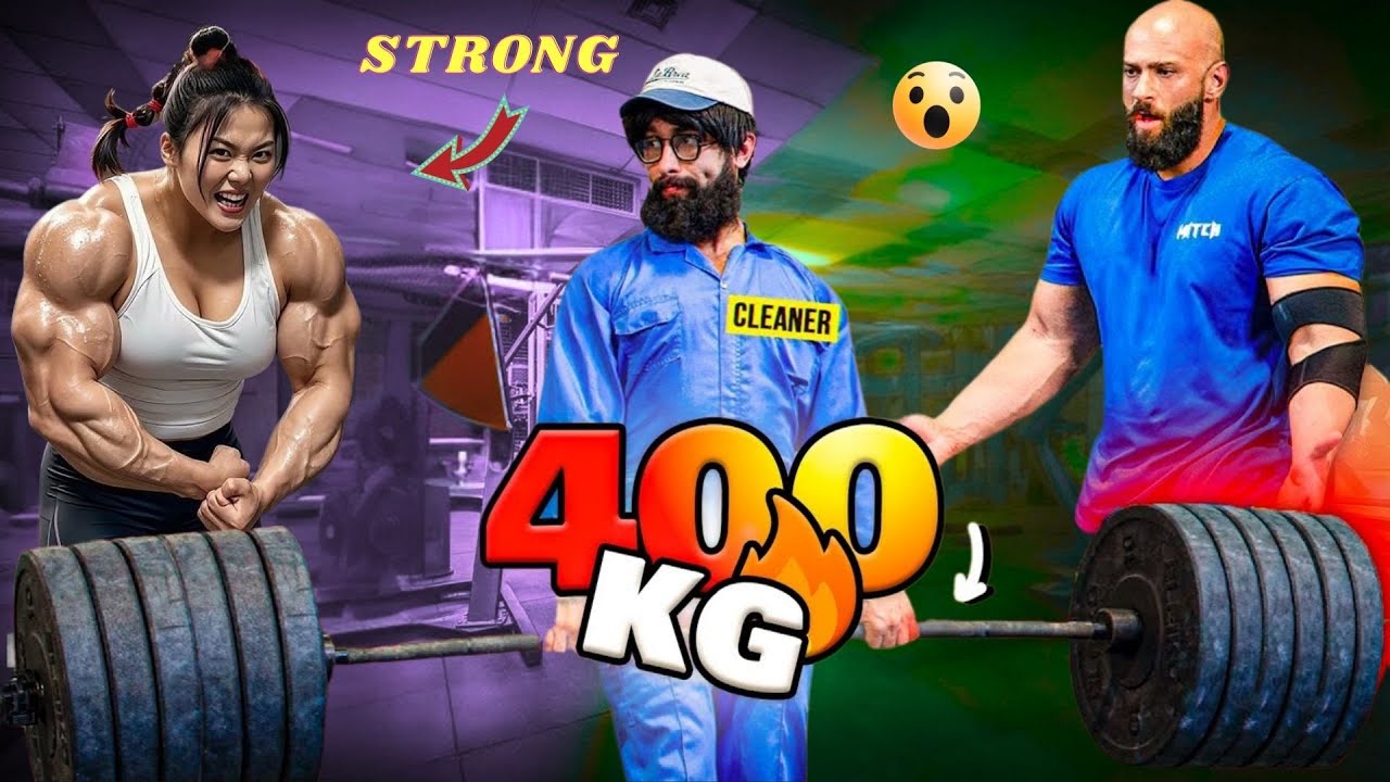 Cleaner DESTROYS Ego Bodybuilder – Whole Gym Laughs 😂💪 | Anatoly Gym Prank