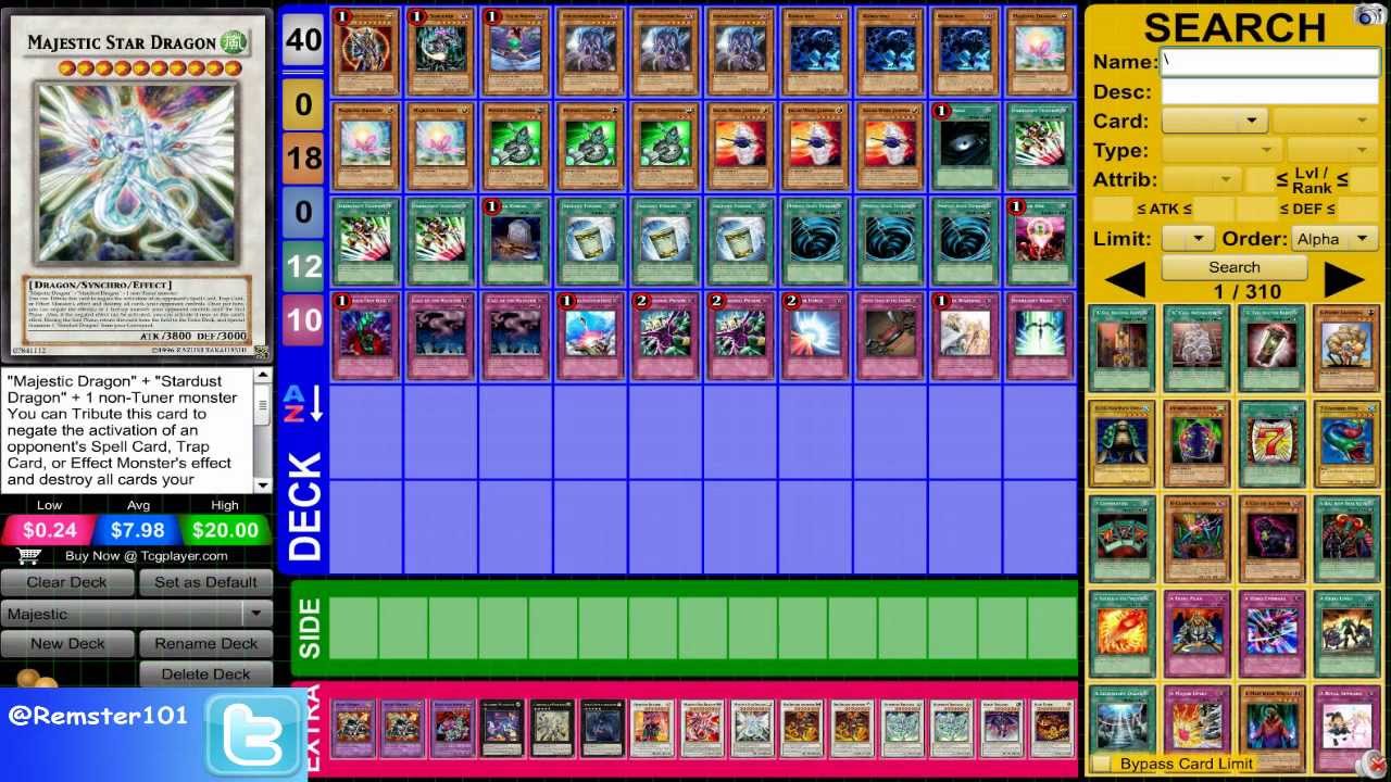 Yugioh Majestic Deck September 2013