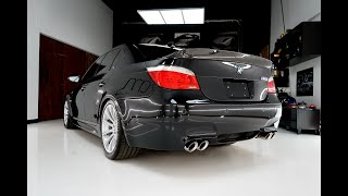 The CLEANEST 100k miles BMW M5 V10! Paint Correction, Ceramic Coating, Headlights, Interior!