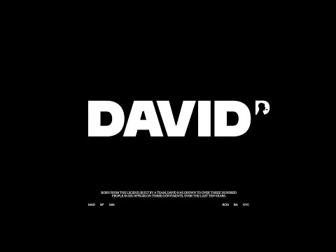 DAVID celebrates 10th anniversary with new visual identity
