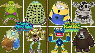 MonsterBox: DEMENTED DREAM ISLAND with Monster's Transformed | My Singing Monsters TLL Incredibox