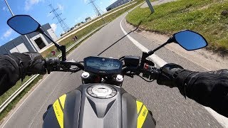 Yamaha MT-07 FULL AKRAPOVIČ TITANIUM 2018 | Chest Mount | Quick Ride [PURE SOUND]
