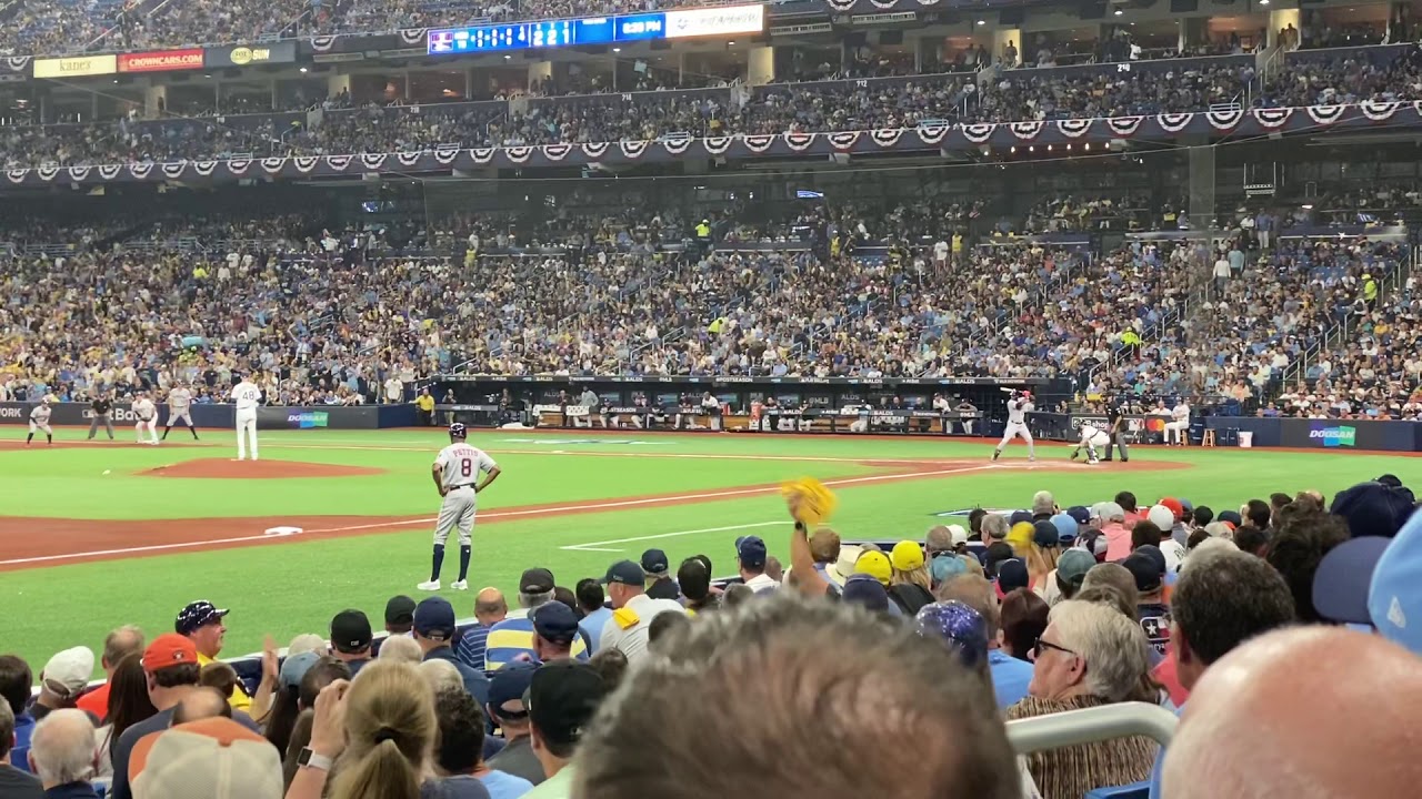 Altuve Thrown Out at Home YouTube