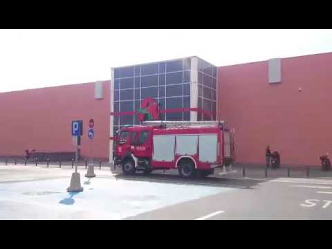 Akcja strażaków z Raciborza w Auchan