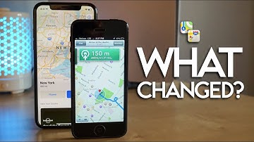 Evolution of Apple Maps (2012 vs 2021)