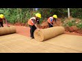 Use of Coir Geo-textiles in the construction of Rural Roads