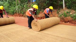 Use of Coir Geo-textiles in the construction of Rural Roads