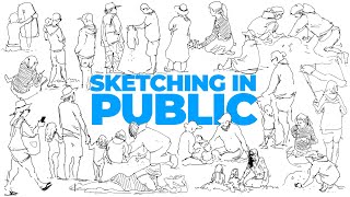 5 tips to improve sketching PEOPLE IN PUBLIC