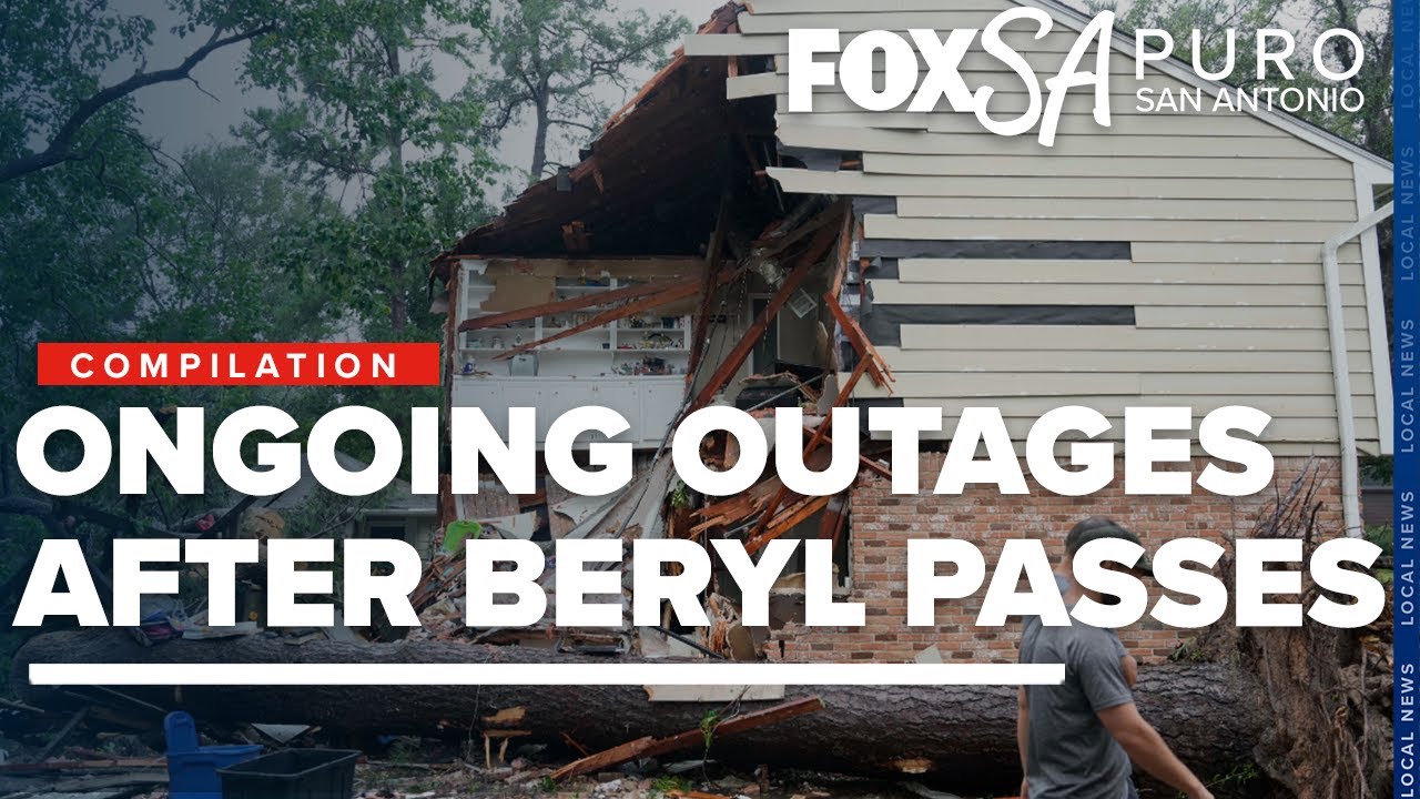 Hurricane Beryl and the ongoing after-effects of power outages for ...