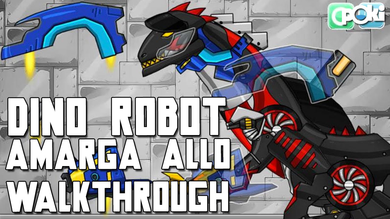 Mecha Dino! Dino Robot Amarga Allo Poki Playthrough! 