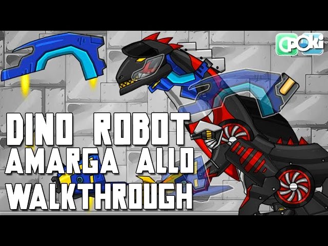 Mecha Dino! Dino Robot Amarga Allo Poki Playthrough! 