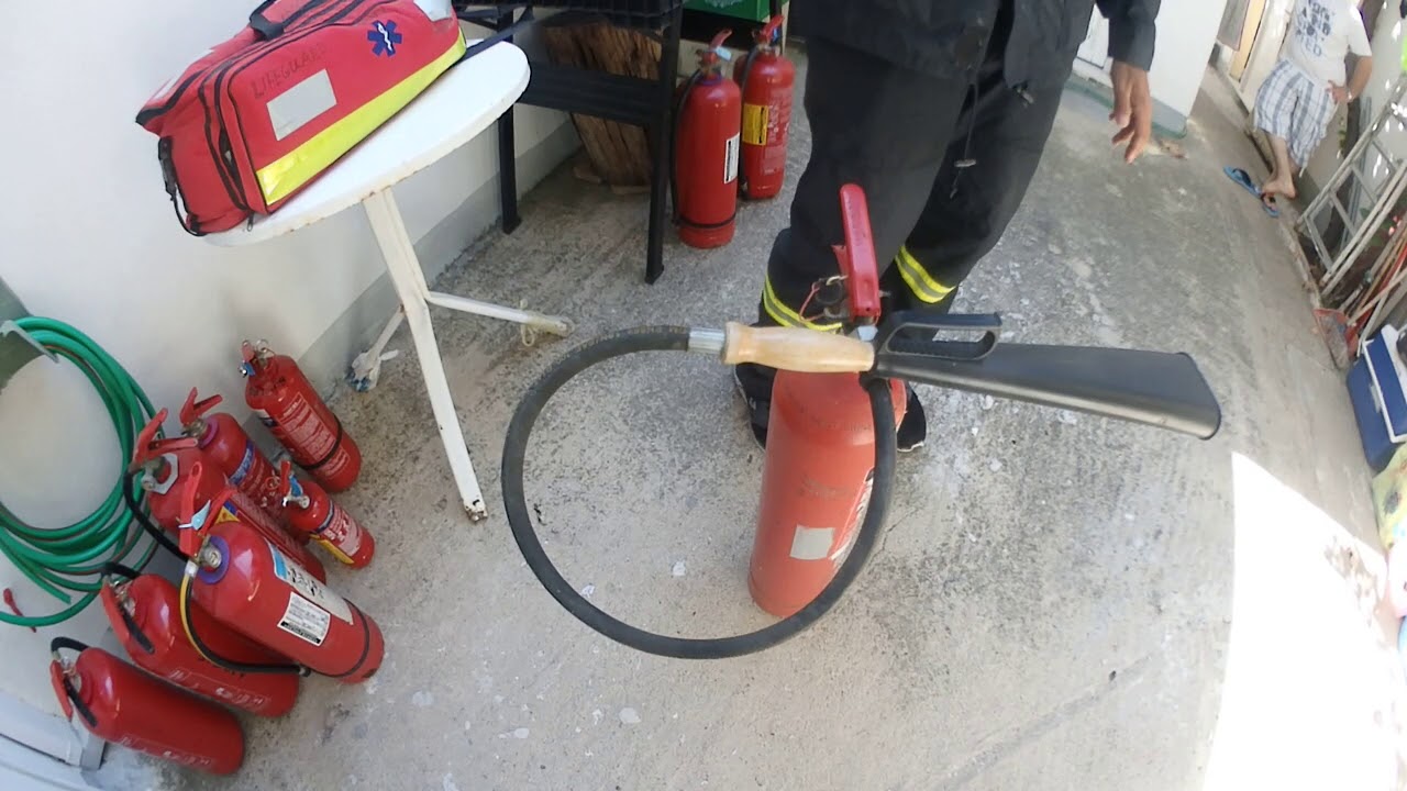 Πυροσβεστήρες CO2 Διοξειδίου του άνθρακα - Συστήματα Πυρόσβεσης (vol.7)