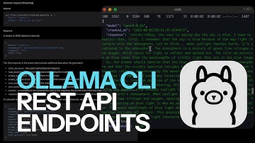 Ollama CLI - REST API Endpoints