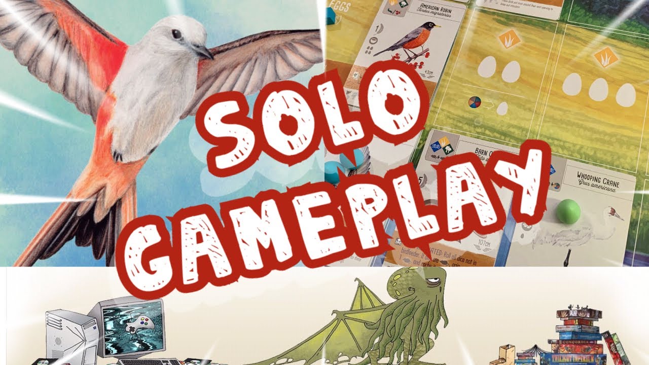 Wingspan Full Solo Gameplay (Medium Difficulty) - YouTube