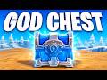 GOD CHEST ONLY Challenge… Is It TOO OP to WIN in Fortnite?! 😳