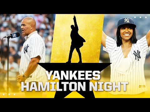 FULL RECAP: All things Hamilton at the Yankees! (feat. Renée Elise Goldsberry & Christopher Jackson)