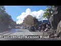 Driving to The Lion’s Head statue along Kennon Road, Baguio Philippines