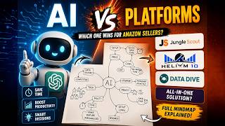 Helium10 vs Jungle Scout vs Claude AI — A Fair Comparison for Amazon Sellers