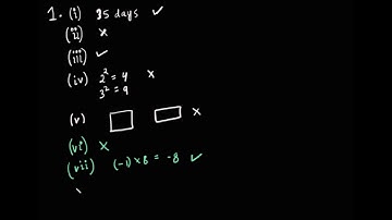 Mathematical Reasoning, Exercise 14.1, Class XI NCERT, Solutions - Muaz Siddiqui, IIT Kharagpur