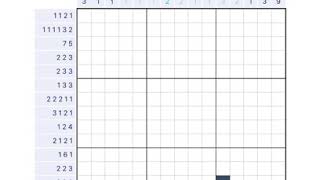 Nonogram January 3 2021